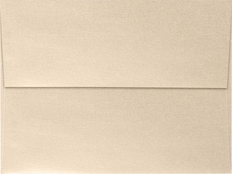 LUXPaper A6 Invitation Envelopes | Peel & Press | 4 3/4" x 6 1/2" | Taupe Metallic | 80lb. Text | 50 Qty - Image 2